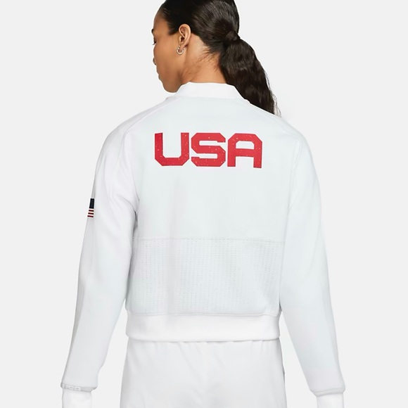 Nike women’s Olympic 2020 rare jacket NEw with tags size L - Picture 4 of 12